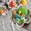 Assorted Sundae Scented Candle Set, Handmade Dessert Shaped Soy Wax Aromatherapy Candle, Home Decor Gift Pack