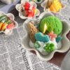 Assorted Sundae Scented Candle Set, Handmade Dessert Shaped Soy Wax Aromatherapy Candle, Home Decor Gift Pack