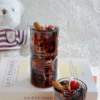 Ins Style Letter Print Glass Tumbler, Heat Resistant Iced Coffee Cup, Clear Drinking Glass for Home Office
