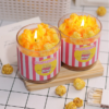 Popcorn Shaped Scented Candle, Hand Poured Natural Soy Wax Aromatherapy Candle, Fun Home Decor Gift