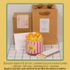 Popcorn Shaped Scented Candle, Hand Poured Natural Soy Wax Aromatherapy Candle, Fun Home Decor Gift