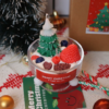 Christmas Gnome & Tree Scented Candle, Hand Poured Natural Soy Wax Aromatherapy Candle, Holiday Home Decor Gift