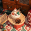 Christmas Snowman Globe Scented Candle, Hand Poured Natural Soy Wax Aromatherapy Candle, Holiday Home Decor Gift