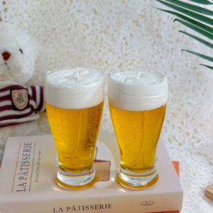 Beer Glass Shaped Scented Candle, Hand Poured Natural Soy Wax Aromatherapy Candle, Fun Home Decor Gift