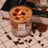 Iced Latte Coffee Scented Candle, Hand Poured Natural Soy Wax Aromatherapy Candle, Cafe Style Home Decor Gift